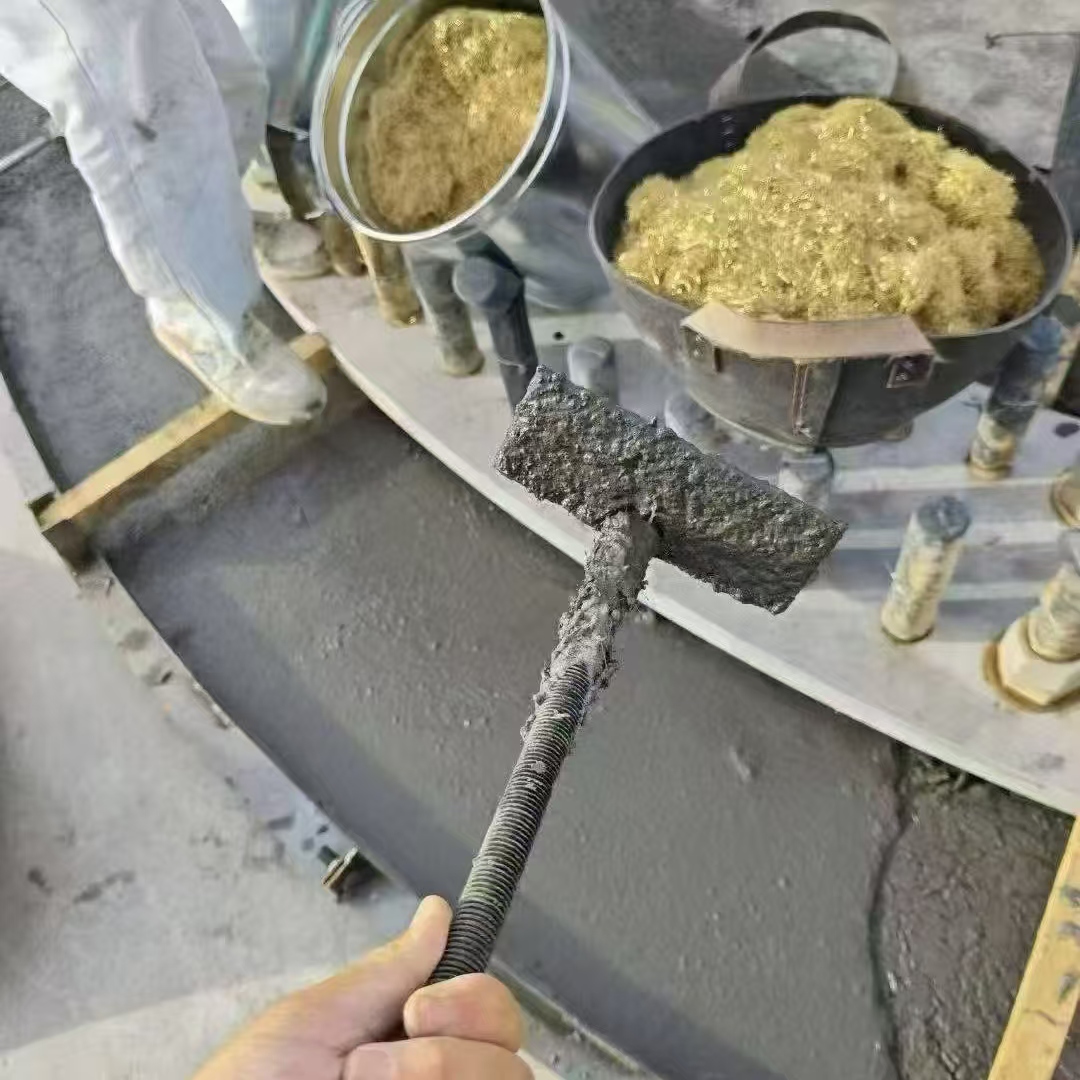 云浮C120钢纤维高强无收灌浆料 轧机压缩机汽轮机发电机锻压设备底座灌浆材料